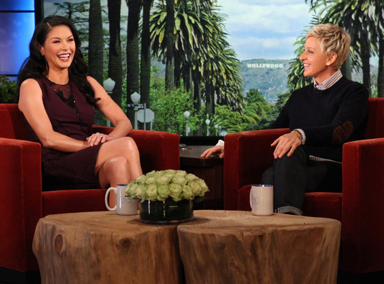 Catherine Zeta-Jones, The Ellen DeGeneres Show Catherine Zeta-Jones, The Ellen DeGeneres Show